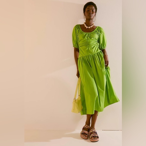 Free People Dresses & Skirts - FREE PEOPLE NWT MOONLIGHT MIDI SIZE LARGE